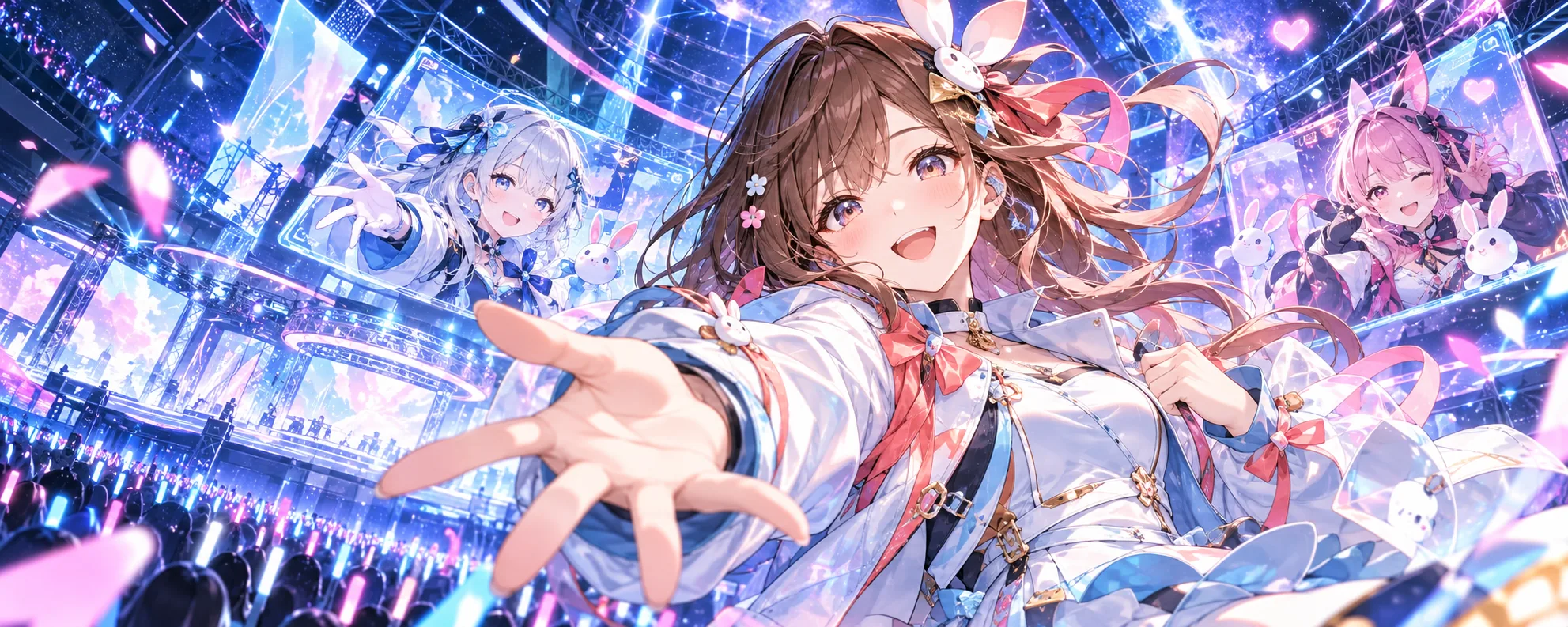 オリジナルVTuberのステージビジュアル